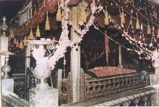 Inside the Dargah of Khwaja Gharib Nawaz, r.a.